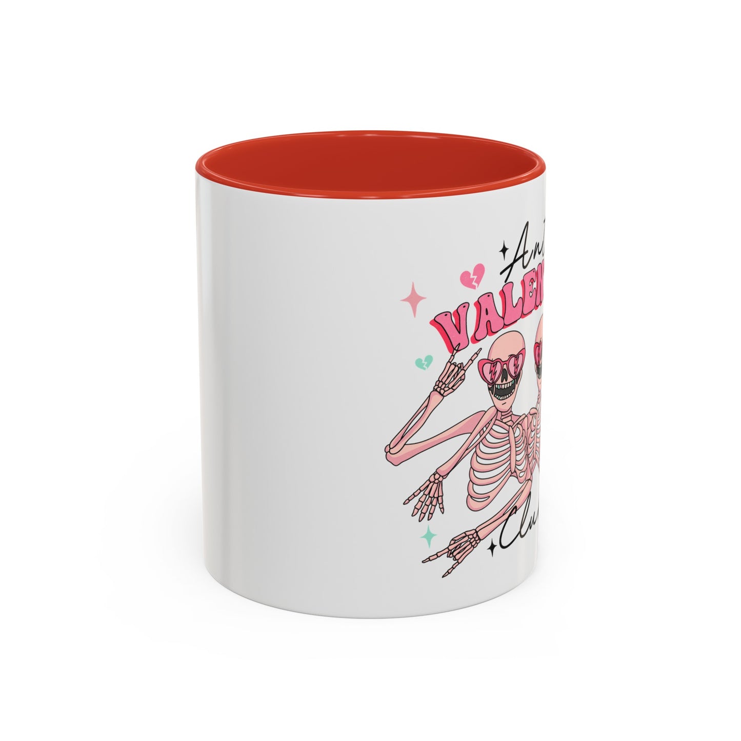 Anti-Valentine's Day Coffee Mug 11oz - Two-toned