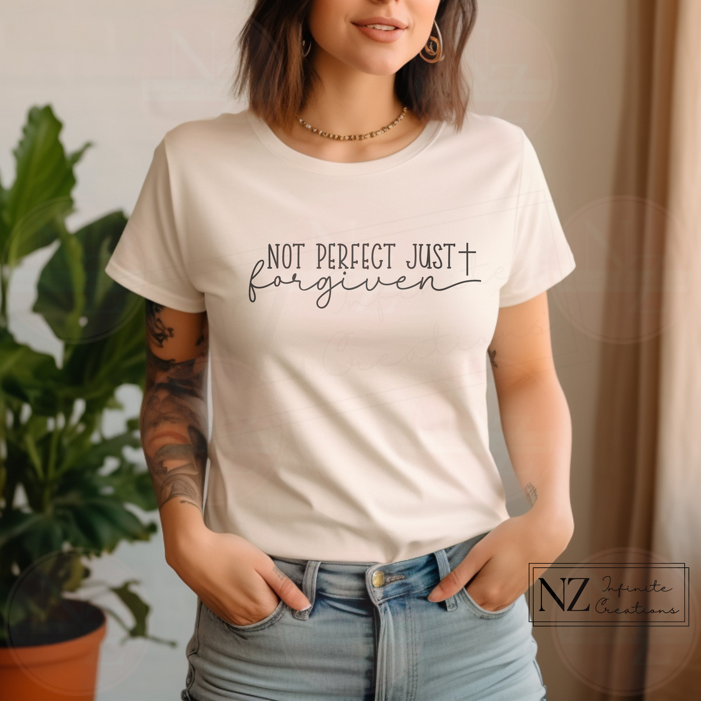 Not Perfect, Just Forgiven - Graphic Tee