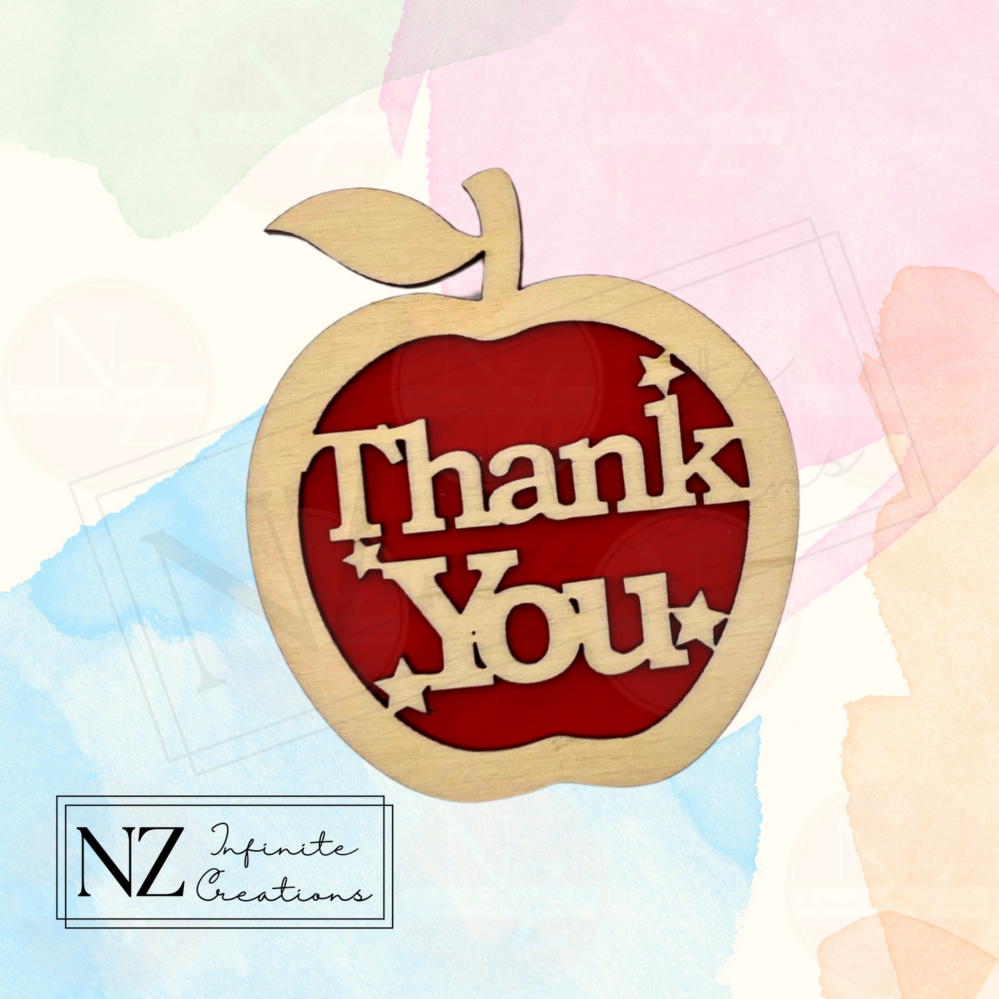 Apple-shaped Teacher Appreciation Magnets - Sold Individually or Set of 3