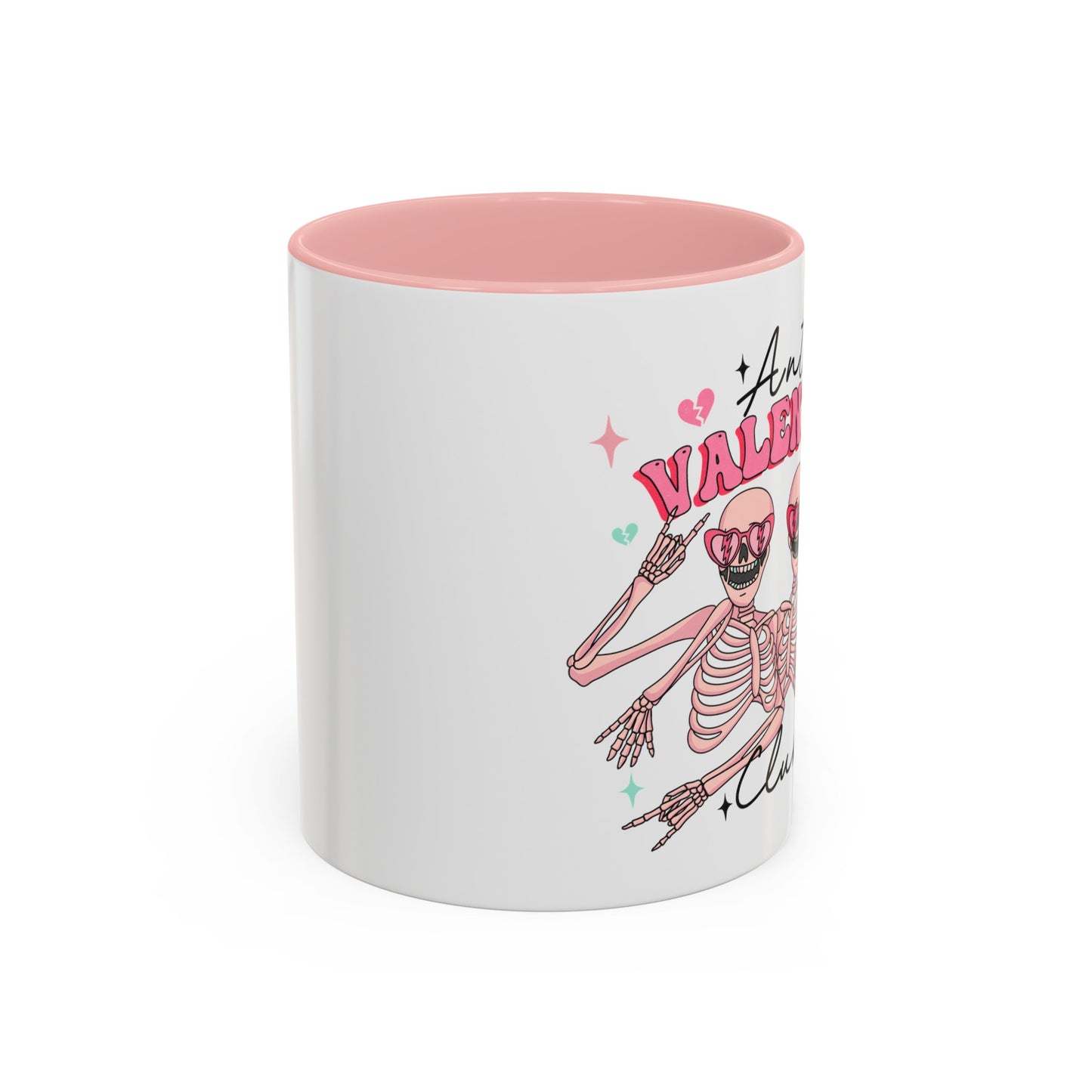 Anti-Valentine's Day Coffee Mug 11oz - Two-toned