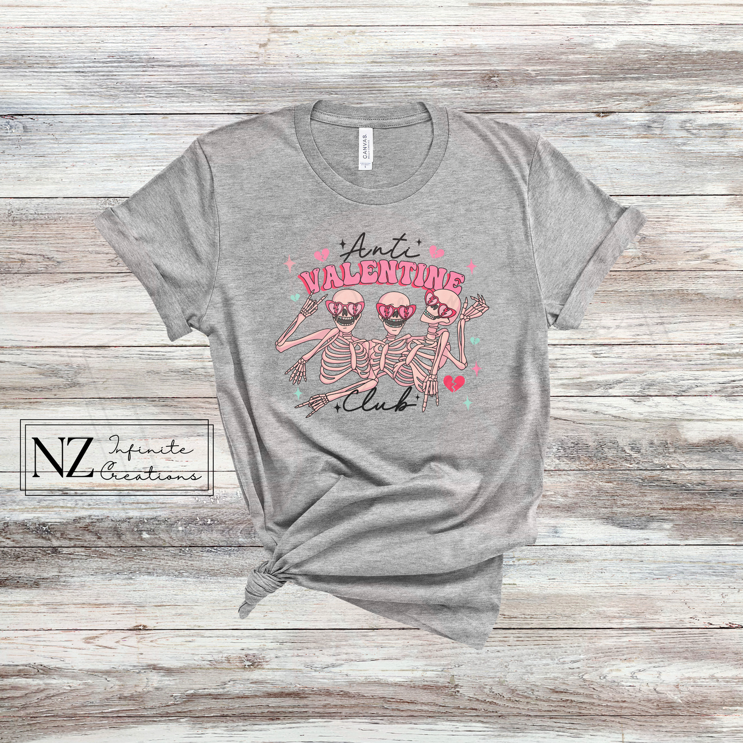 Anti-Valentine Club - Graphic Tee