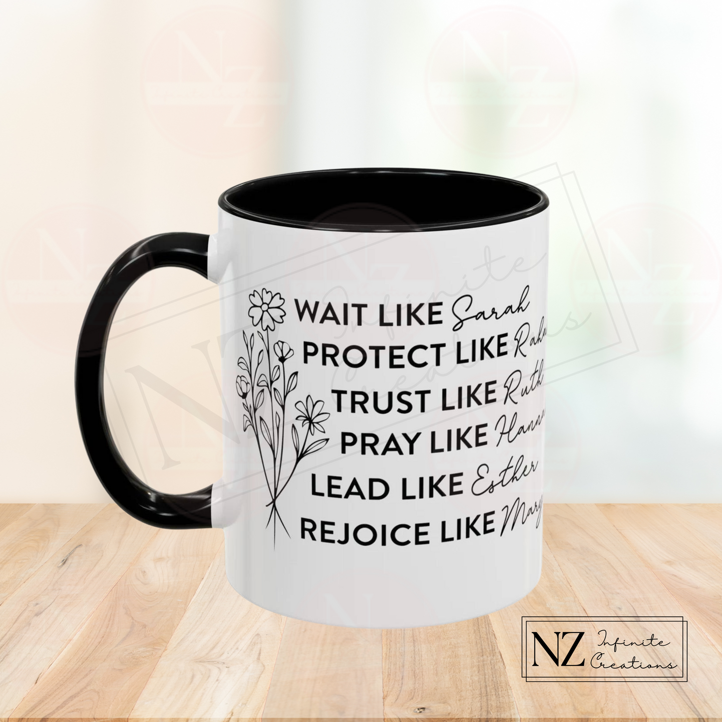 Women of the Bible 11oz Coffee Mug - Two-Toned