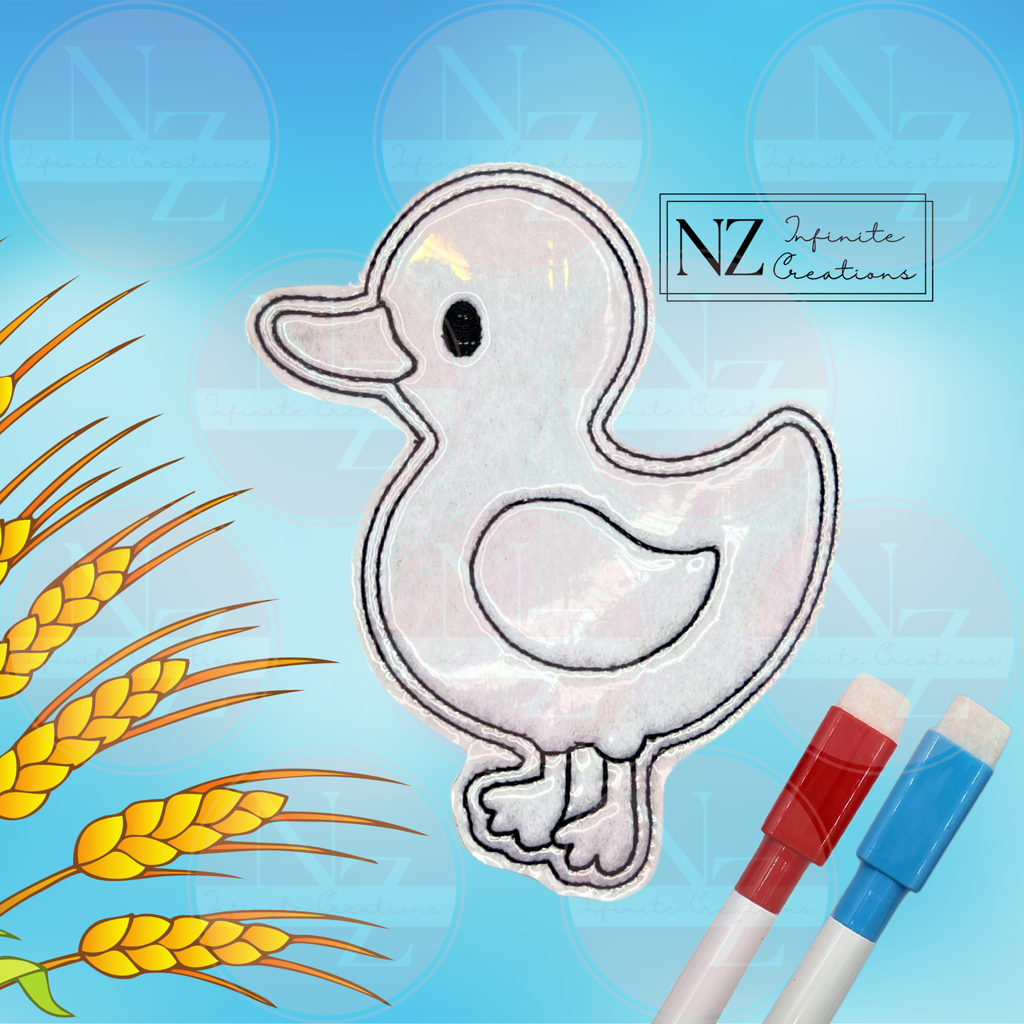 Farm Animals - Color & ReCreate Reusable Coloring Characters