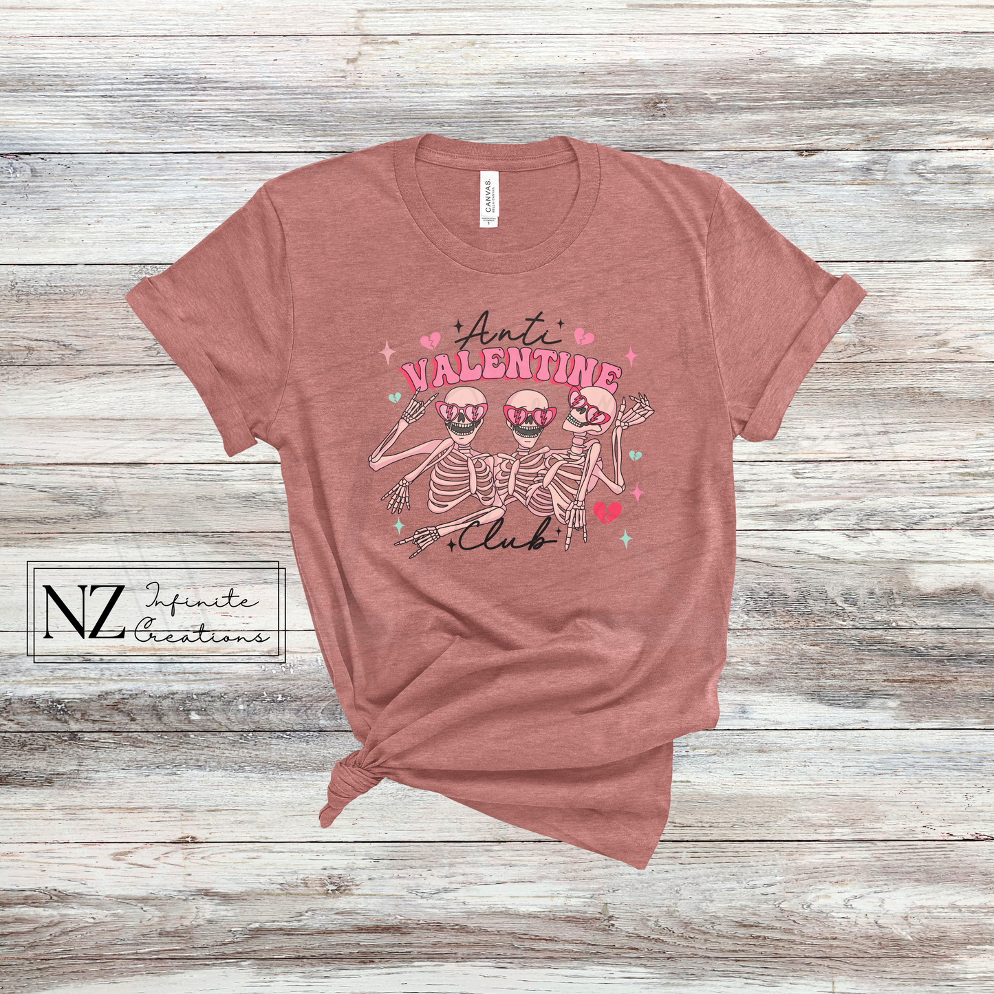Anti-Valentine Club - Graphic Tee