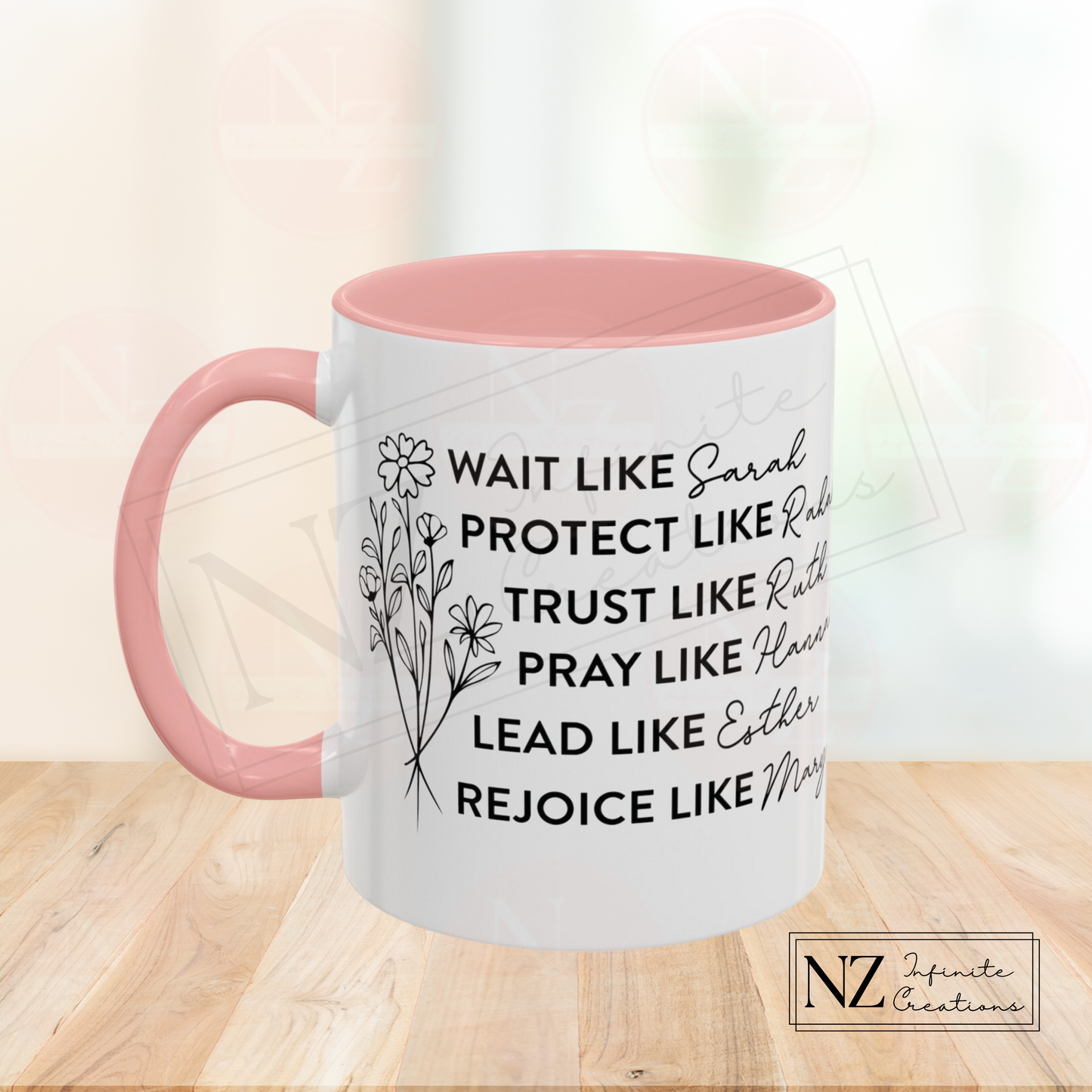 Women of the Bible 11oz Coffee Mug - Two-Toned