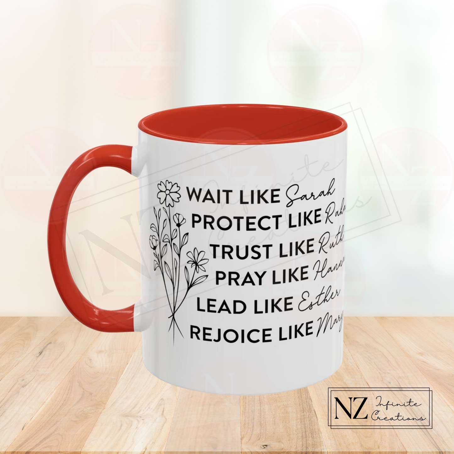 Women of the Bible 11oz Coffee Mug - Two-Toned