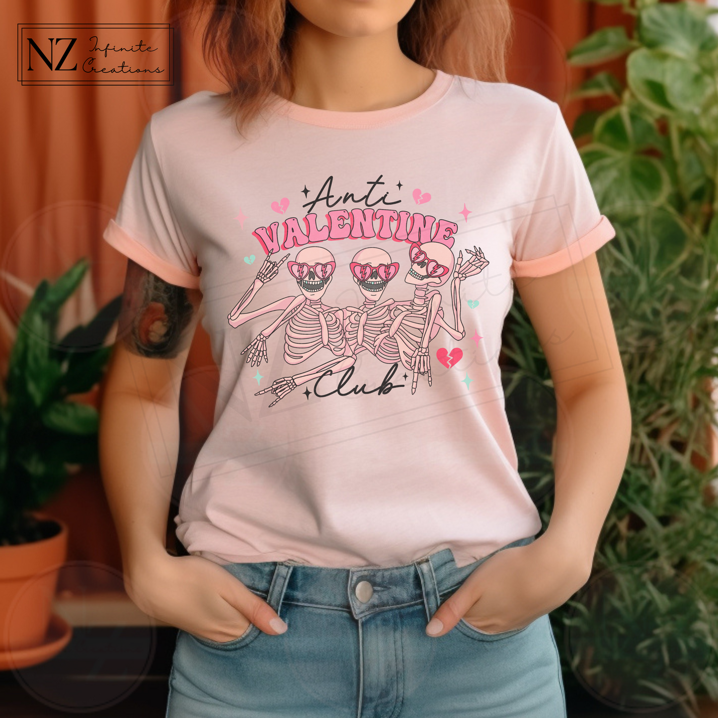 Anti-Valentine Club - Graphic Tee