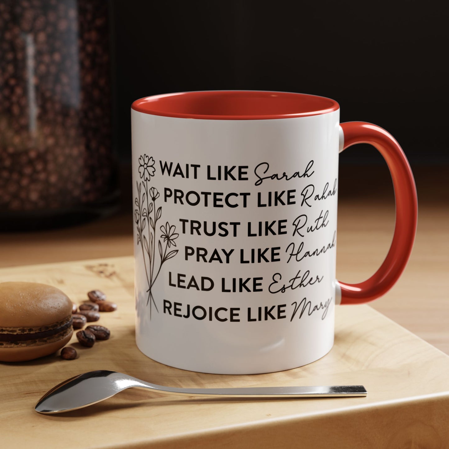 Women of the Bible 11oz Coffee Mug - Two-Toned