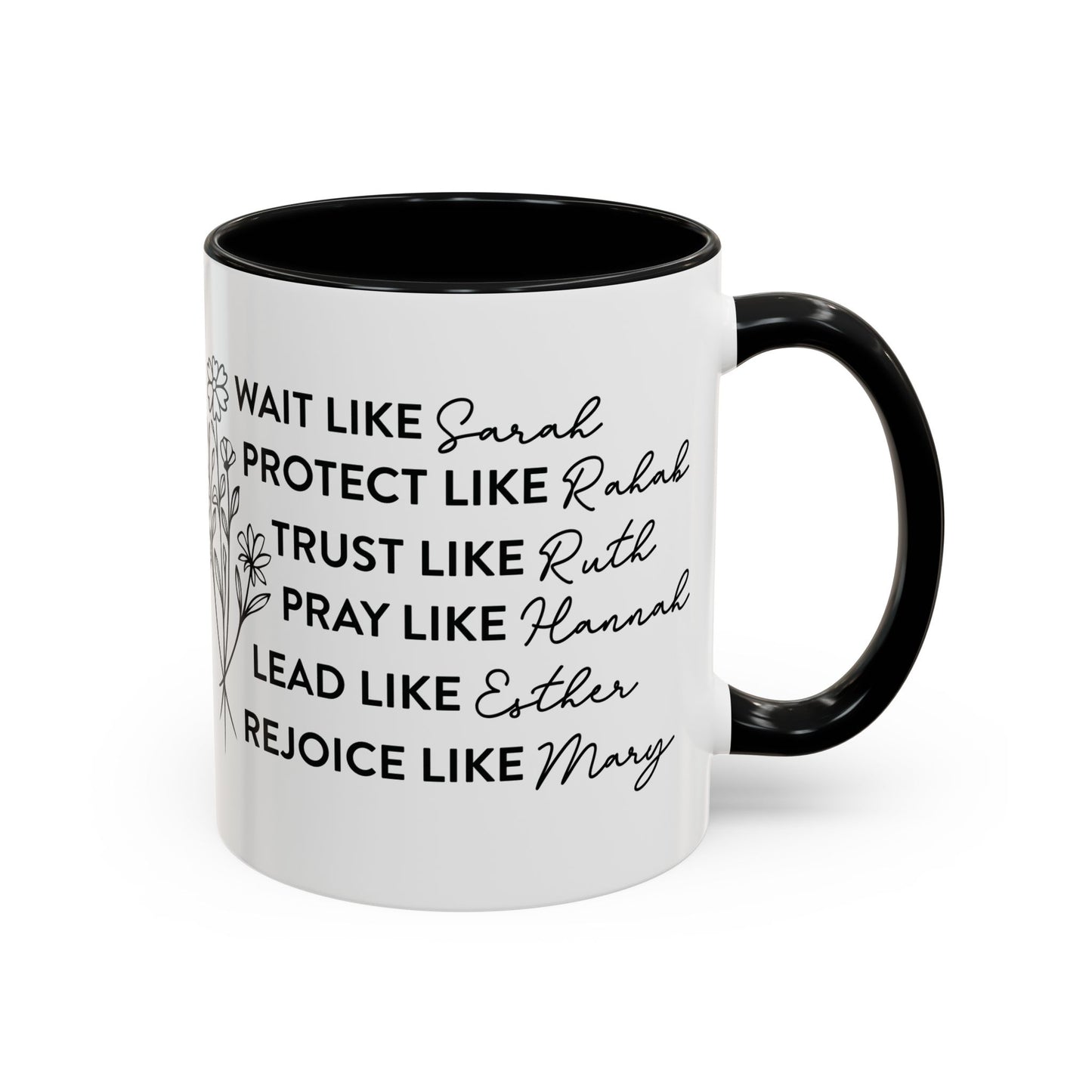 Women of the Bible 11oz Coffee Mug - Two-Toned