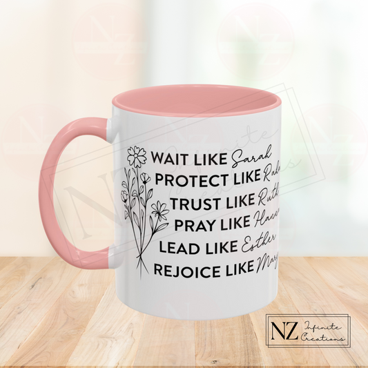 Women of the Bible 11oz Coffee Mug - Two-Toned