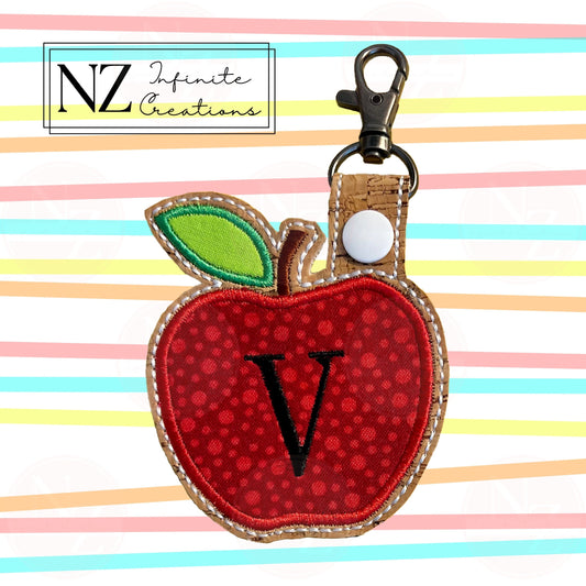 Monogram Apple - Keychain/Keyfob